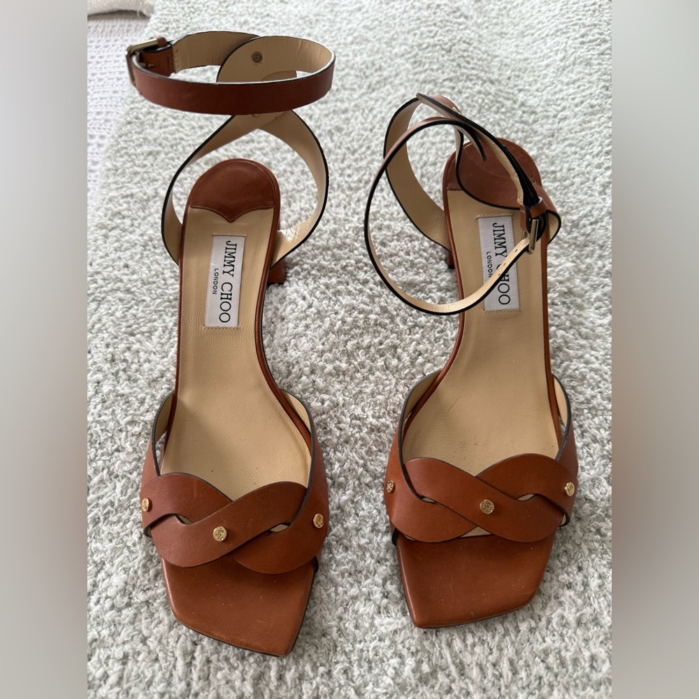 Jimmy Choo Brown Women's Sandals